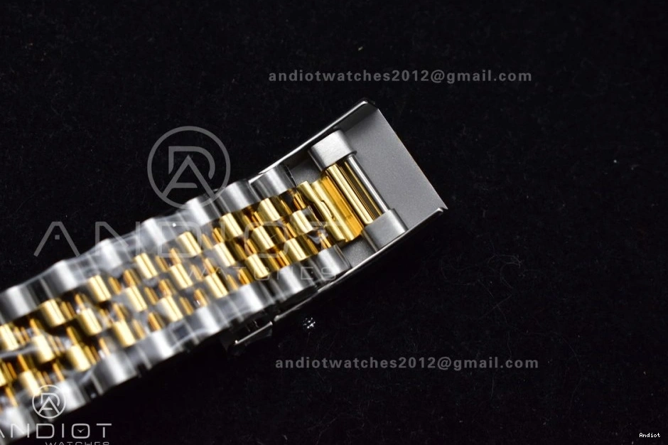 on Dial ARF SS YG SH3235 YG Edition (Gain Jubilee Gray DateJust 41 126333 Best SS 904L Weight) Roman Bracelet Steel Green 1:1 0114